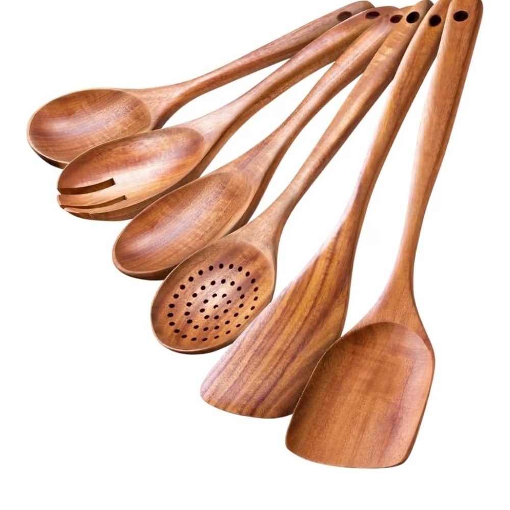 Wooden Kitchen Utensil Set